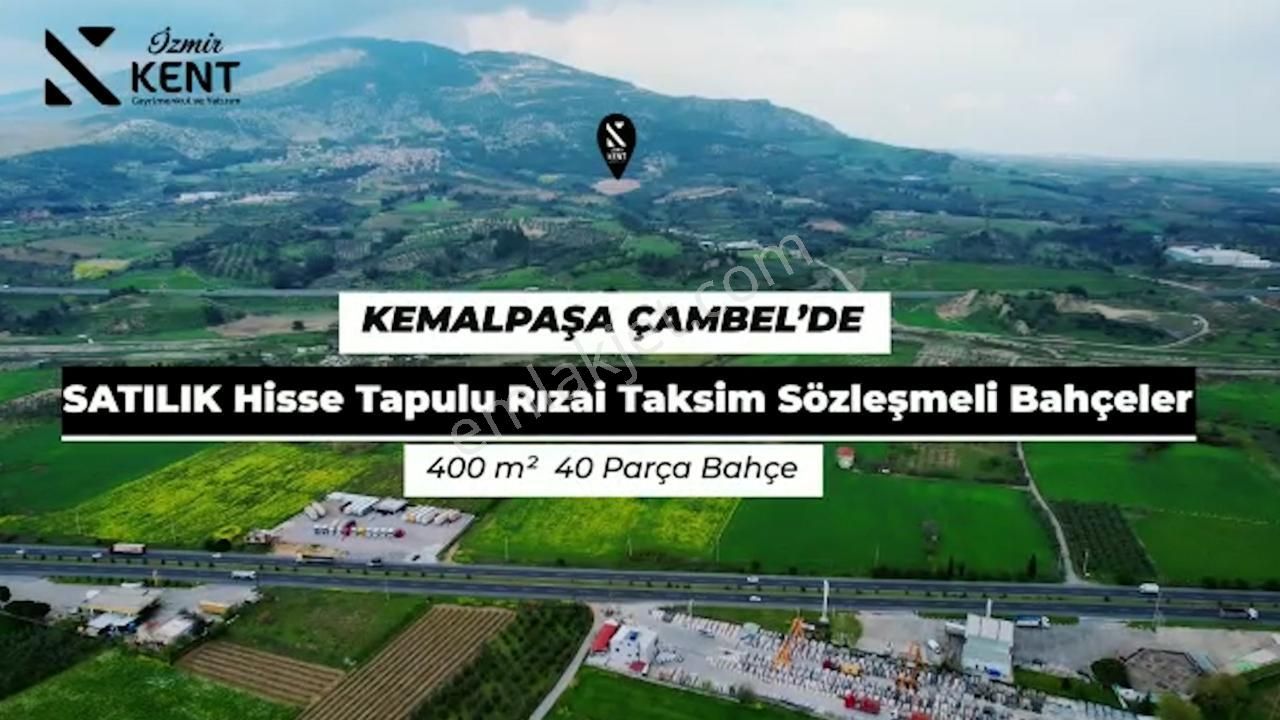 Kemalpaşa Çambel Satılık Bağ & Bahçe Kemalpaşa Çambelde Satılık Bahçe 392 M2