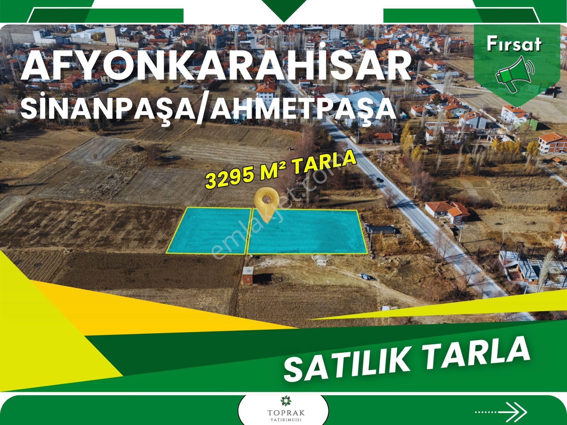 Afyonkarahisar Sinanpaşa Satılık Konut İmarlı  Toprak Yatırımcısından Ahmetpaşada 3292m² Akıllı Yatırım Fırsatı