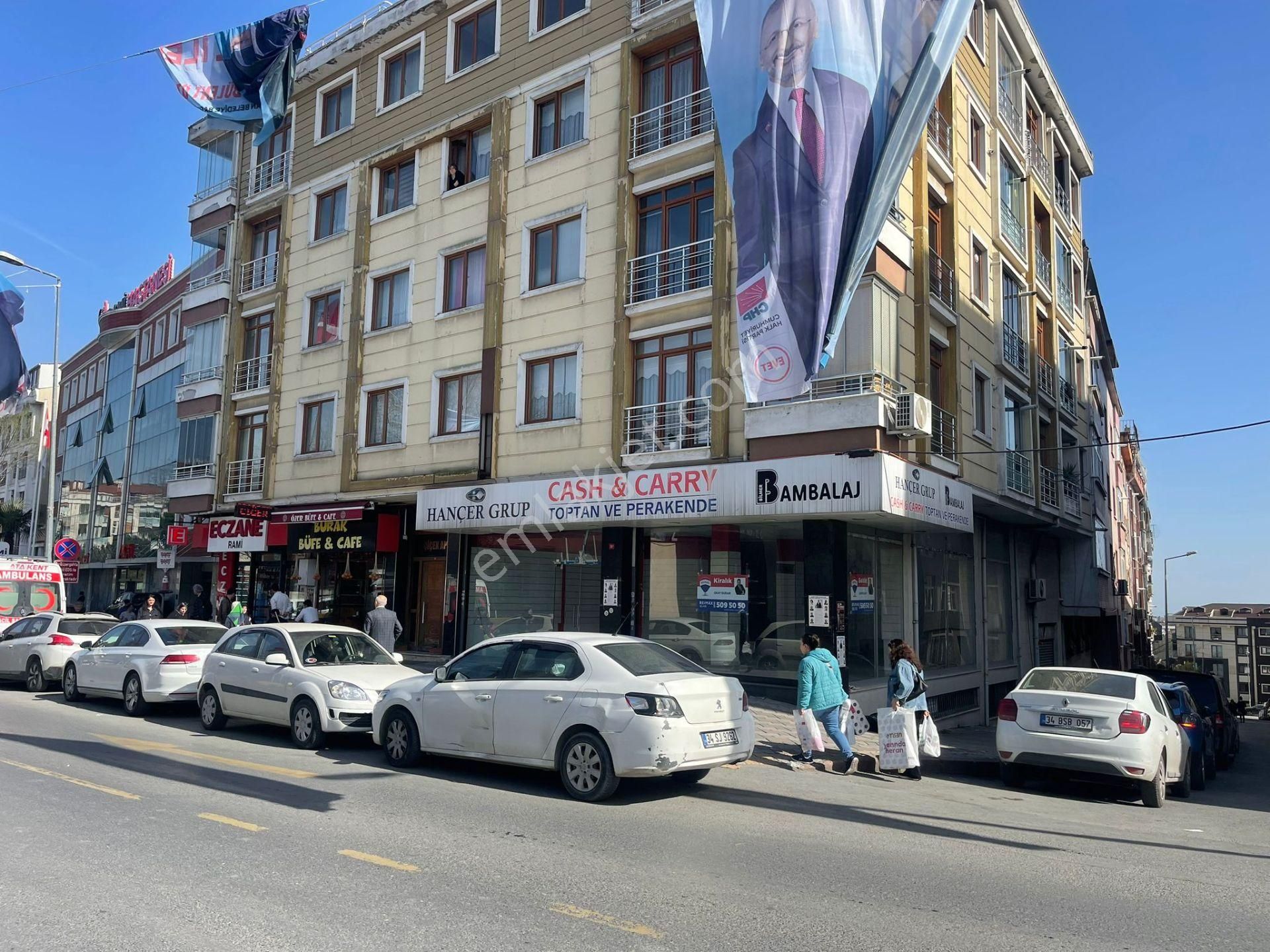 Eyüpsultan Rami Cuma Kiralık Dükkan & Mağaza Rami Talimhane Cadde Üzeri Kiralık 2 Katlı Dükkan