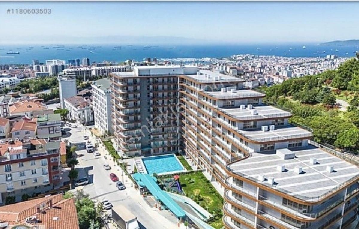 Pendik Dumlupınar Satılık Residence QADRAJ RESİDENCE FULL EŞYALI DENİZ VE DOĞA MANZARALI LÜKS 1+1 SATILIK