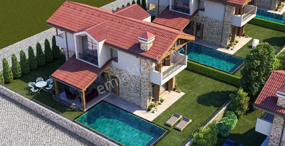 Kuşadası Davutlar Satılık Villa Kuşadası'nda Özel Havuzlu Geniş Bahçeli Müstakil Villa