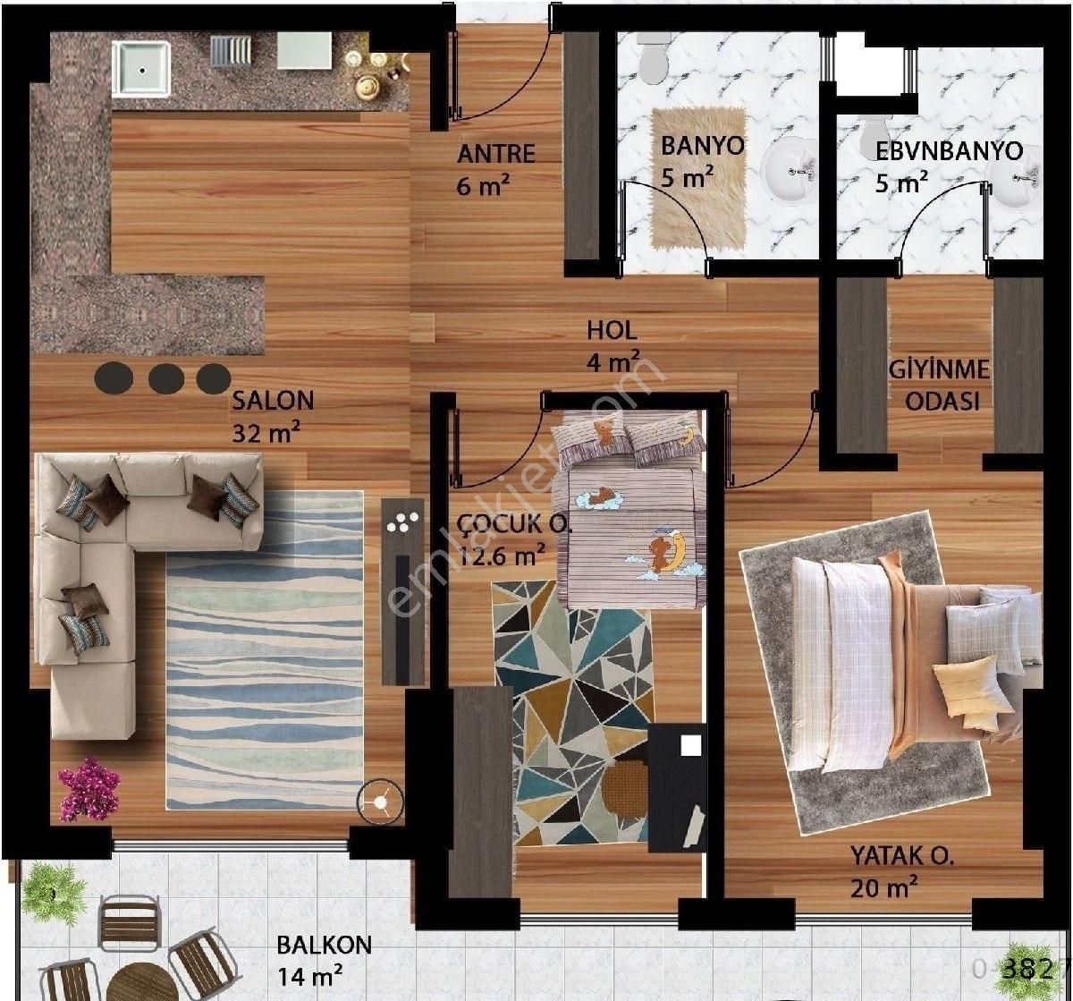 Lansmana Özel Merkezi Konumda Havuzlu Güvenlikli Sitede Rezidans Daire - Görsel 13