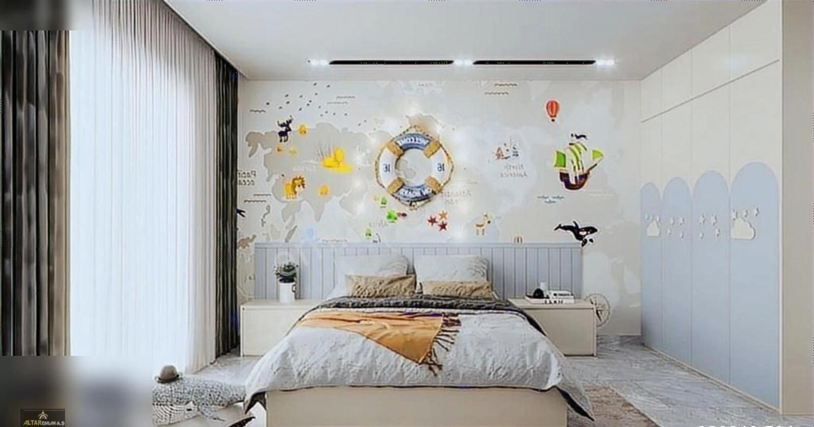 Deniz Manzaralı Bahçeli 1+1 Son Kalan Loft Daire - Görsel 29