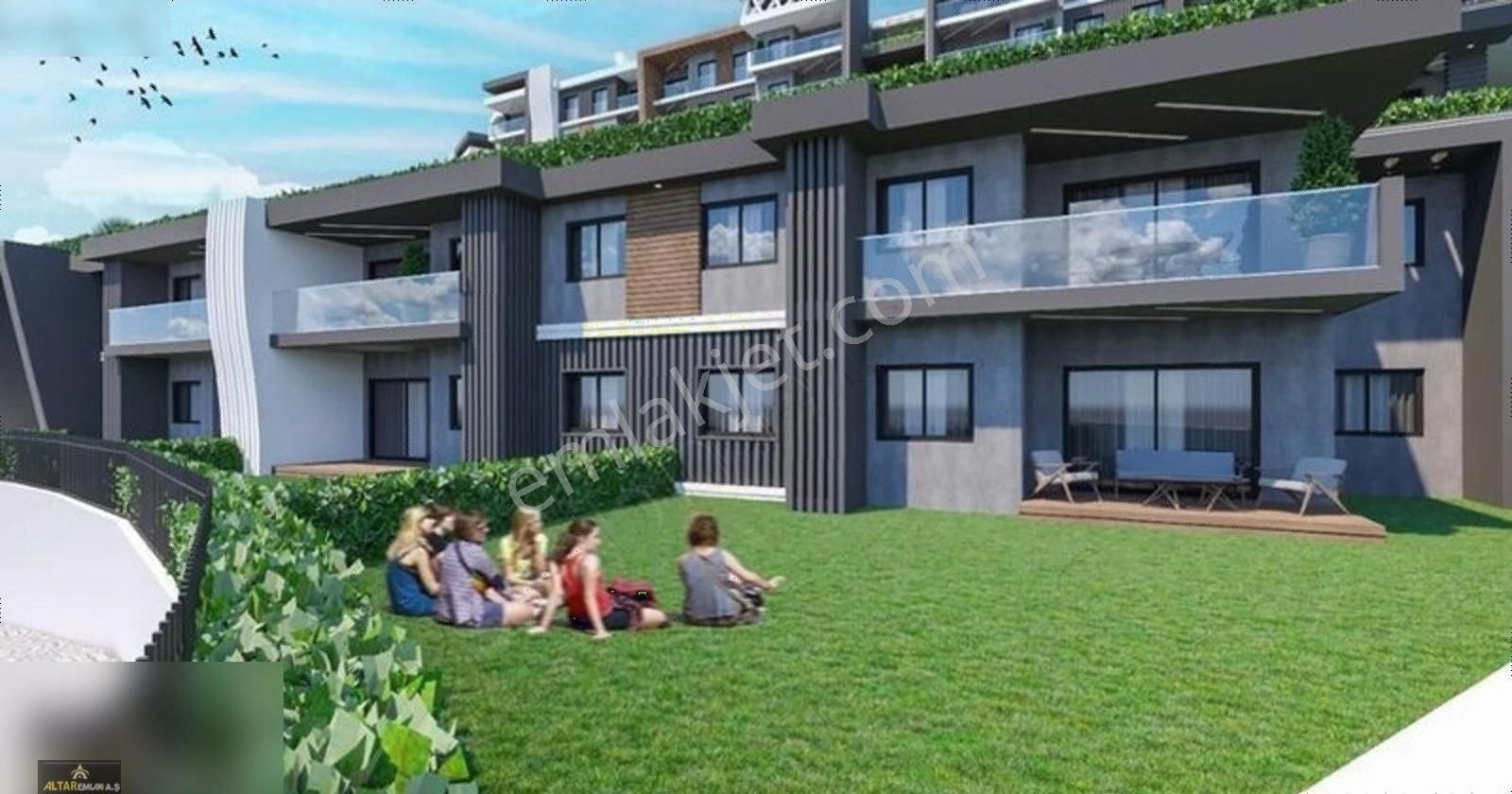 Deniz Manzaralı Bahçeli 1+1 Son Kalan Loft Daire - Görsel 12