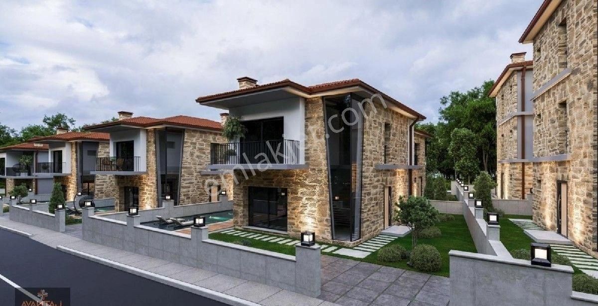 Kuşadası Davutlar Satılık Villa KUŞADASI DAVUTLAR DA TAKSİTLE ÖDEMELİ ÖZEL HAVUZLU VİLLA