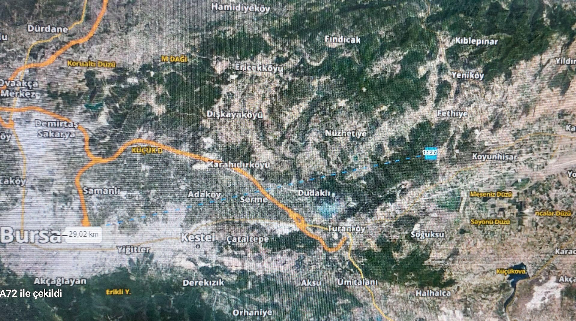 Bursa Kılıç Tan Yenişehir Marmaracık Ta 2 Dönüm Satılık Tarla - Görsel 9