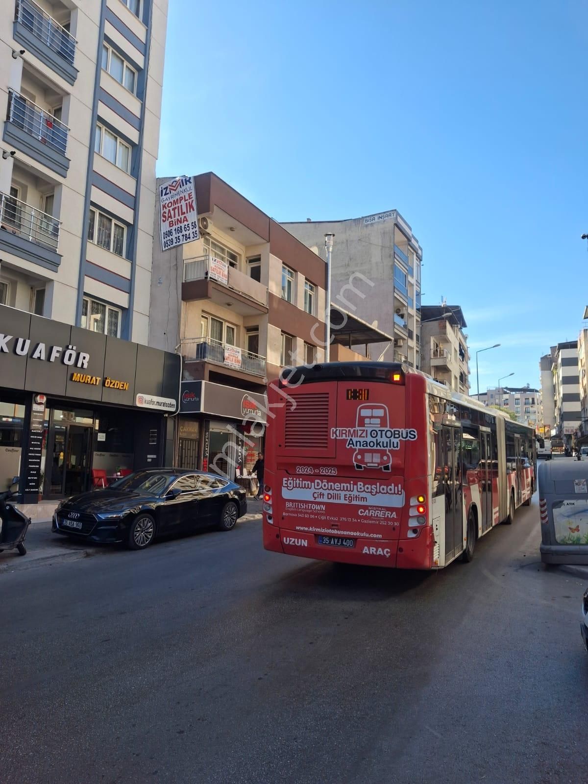 Karabağlar Bozyaka Satılık Bina  BOZYAKA ANA CADDE DE 2 DÜKKAN 2 DAİRE 6 KAT İMARLI KOMPLE BİNA SATILIK 136 M2