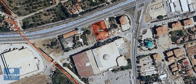 Malatya Yeşilyurt Satılık Ticari İmarlı TURYAP'TAN KARAKAVAK'TA 5KAT VE TİCARİ İMARLI SATILIK 211M² ARSA