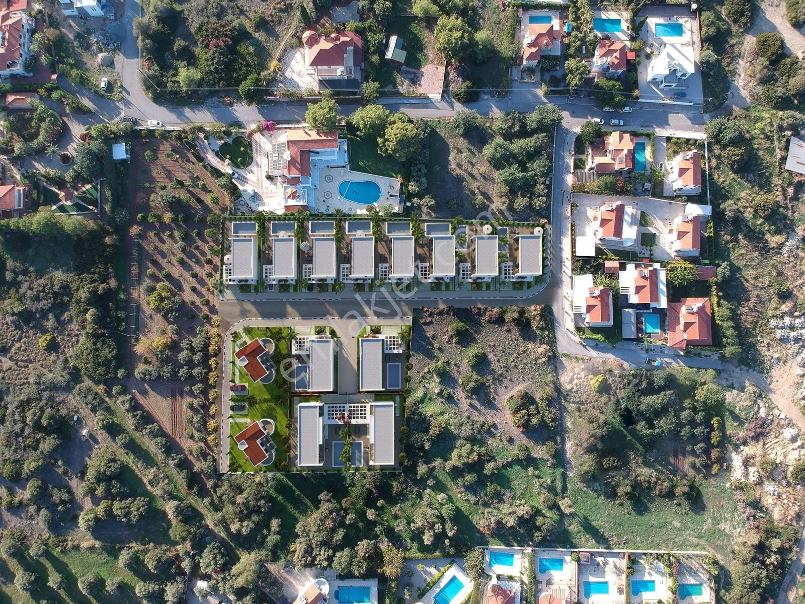 Girne Karşıyaka Köyü Satılık Villa Kıbrıs'ta Vavilia Serenity Projesinden Satılık Dubleks Villalar