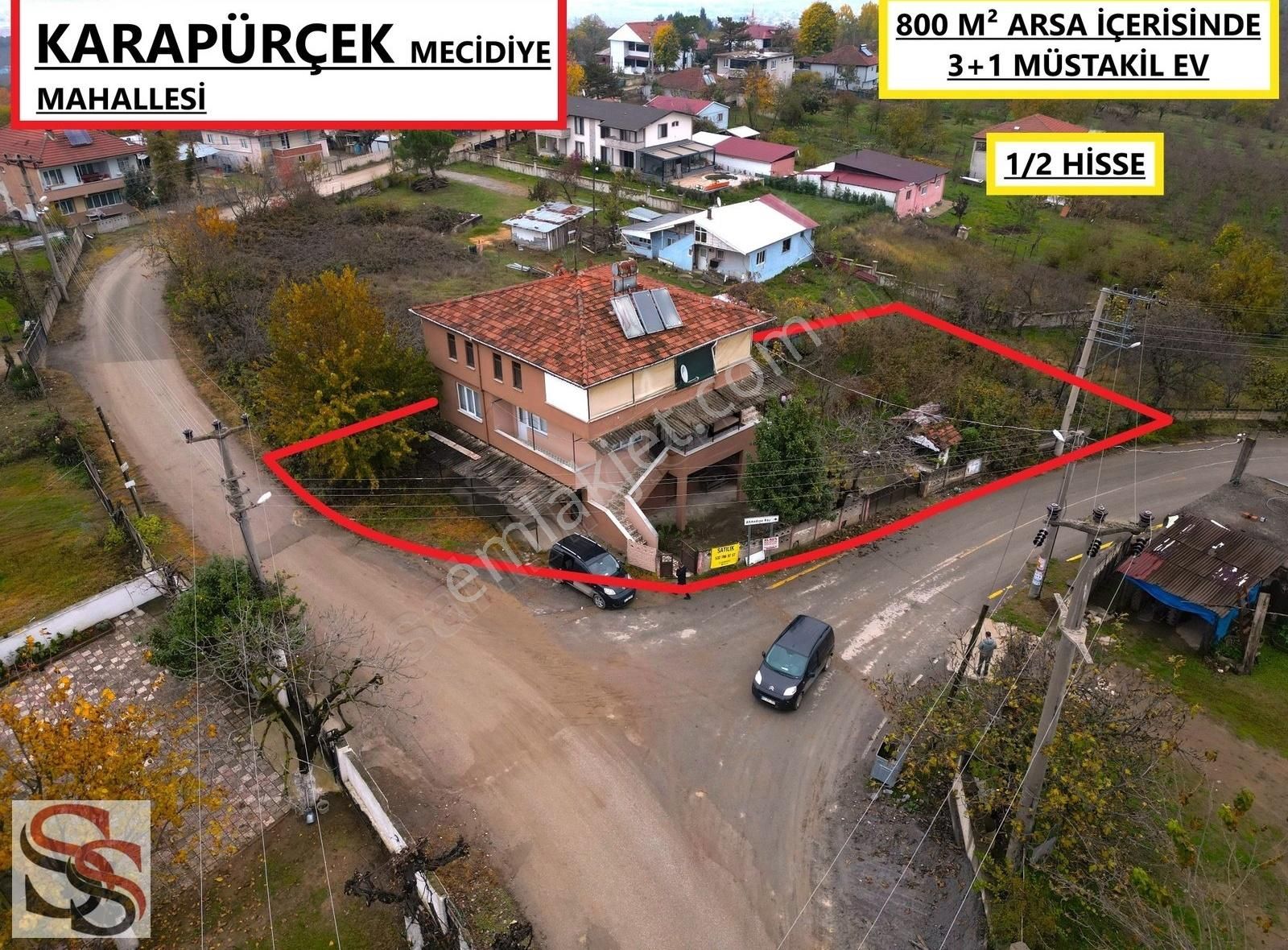 Karapürçek Mecidiye Satılık Müstakil Ev KARAPÜRÇEK MECİDİYE MAHAL 800 M² ARSA İÇERİSİNDE 3+1 MÜSTAKİL EV