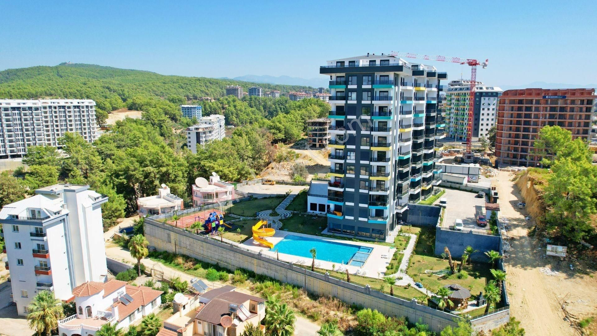 Alanya Avsallar Satılık Daire FORSALE 1+1 LUXURY APARTMENT IN ALANYA/AVSALLAR