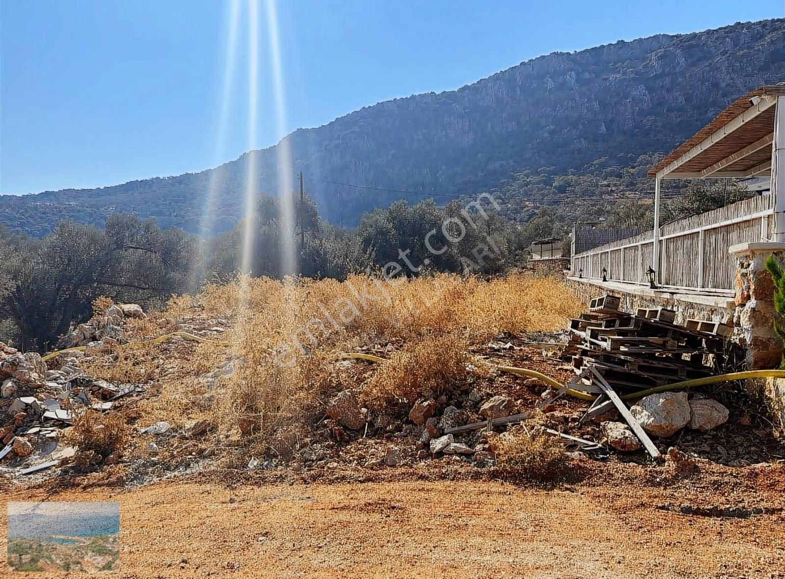 Kaş Bezirgan Satılık Tarla Kalkan Merkeze Yakın Satılık Arsa