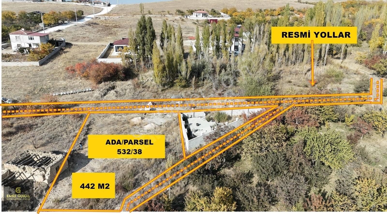 Niğde Merkez Gümüşler Bld. (Eski Gümüş) Satılık Villa İmarlı E. Gökal Gümüşler/eski 442 M2 Satılık !! Arsa !!!