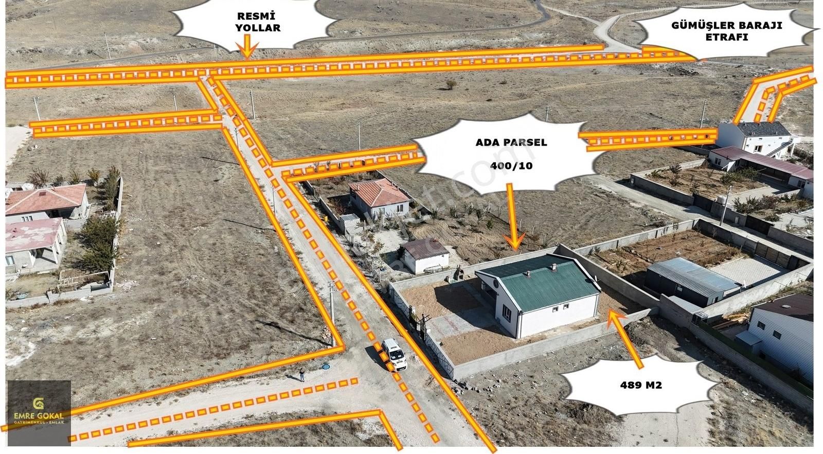 Niğde Merkez Aktaş Bld. (Devlet) Satılık Yazlık E. Gökal Aktaş/yeni 489 M2 Arsa İçerisinde 2+1 Satılık Yazlık!!