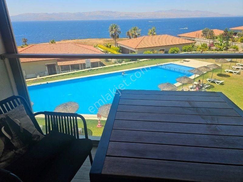 İzmir Çeşme Ayasaranda Denize Sıfır Havuzlu Sitede Satılık Rezidans Daire - Görsel 11