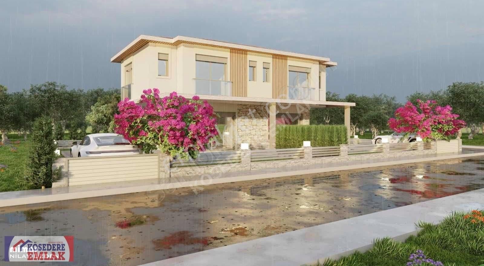 Karaburun Mordoğan Satılık Villa Kösedere Emlak'tan Mordoğan'da Anahtar Teslim Villa