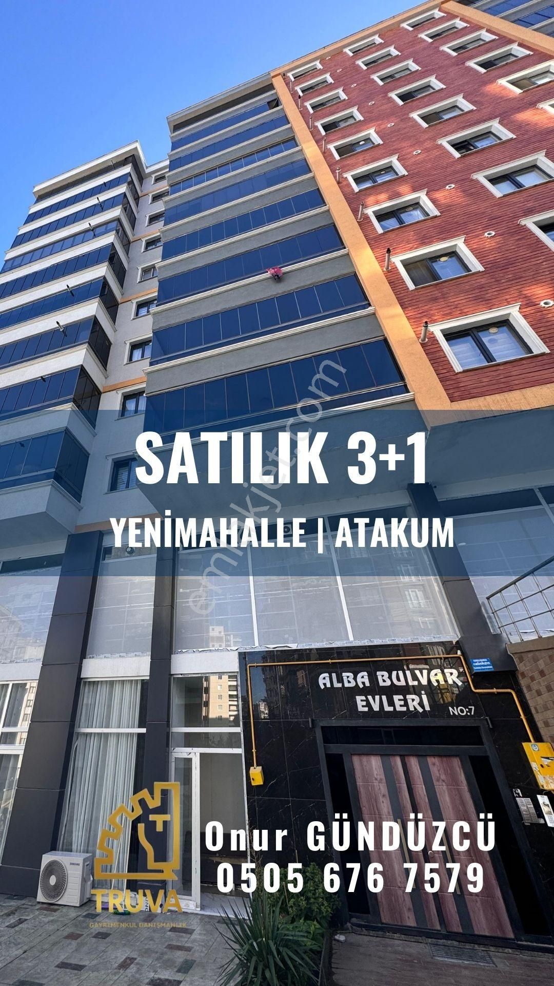 Atakum Yenimahalle Satılık Daire Truva'dan Bulvara Cephe Satılık Ara Kat Geniş 3+1 Daire