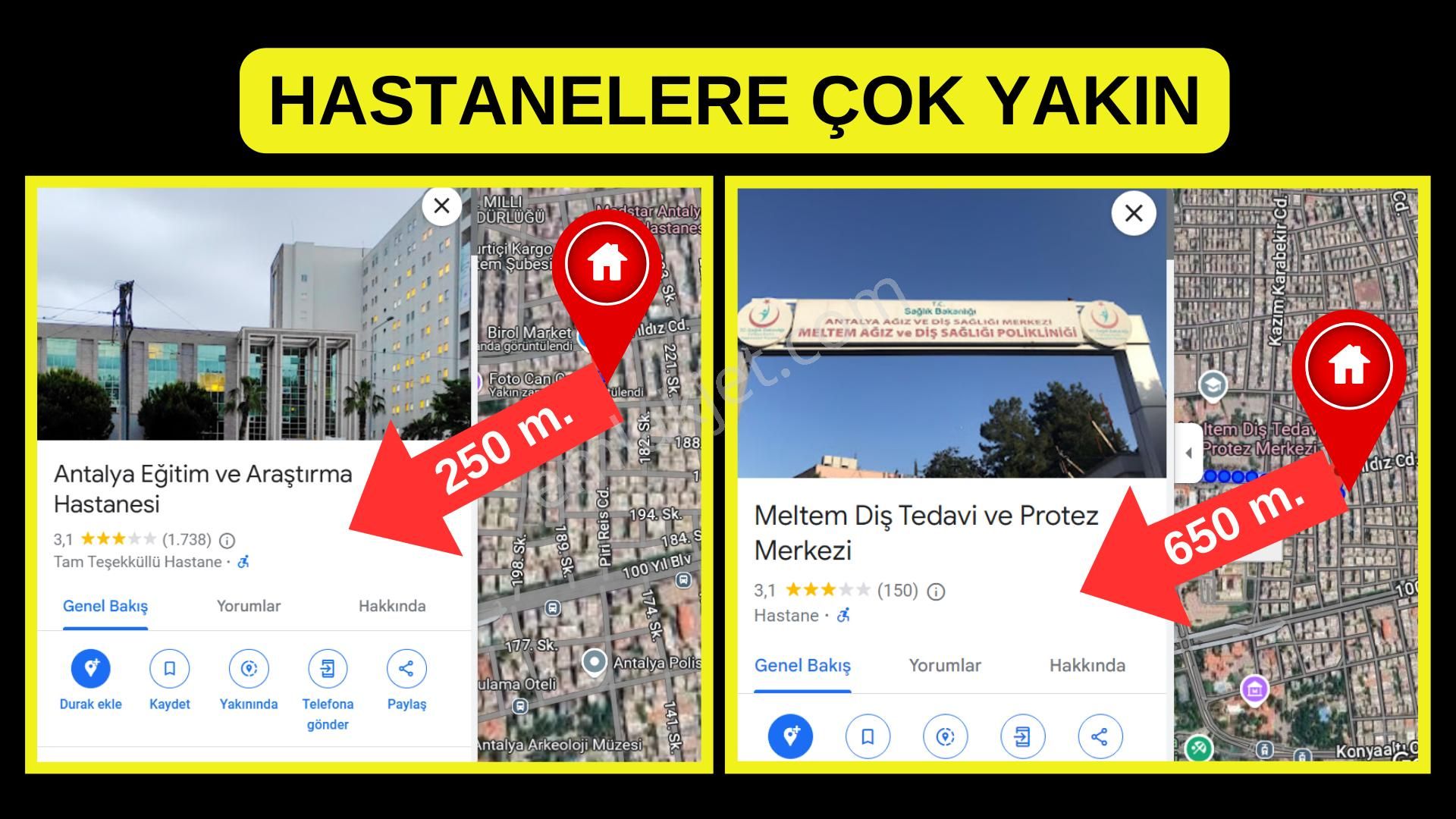 Antalya Muratpaşa Yıldız Mah. Satılık Dükkan Yatırım Fırsatı - Görsel 8