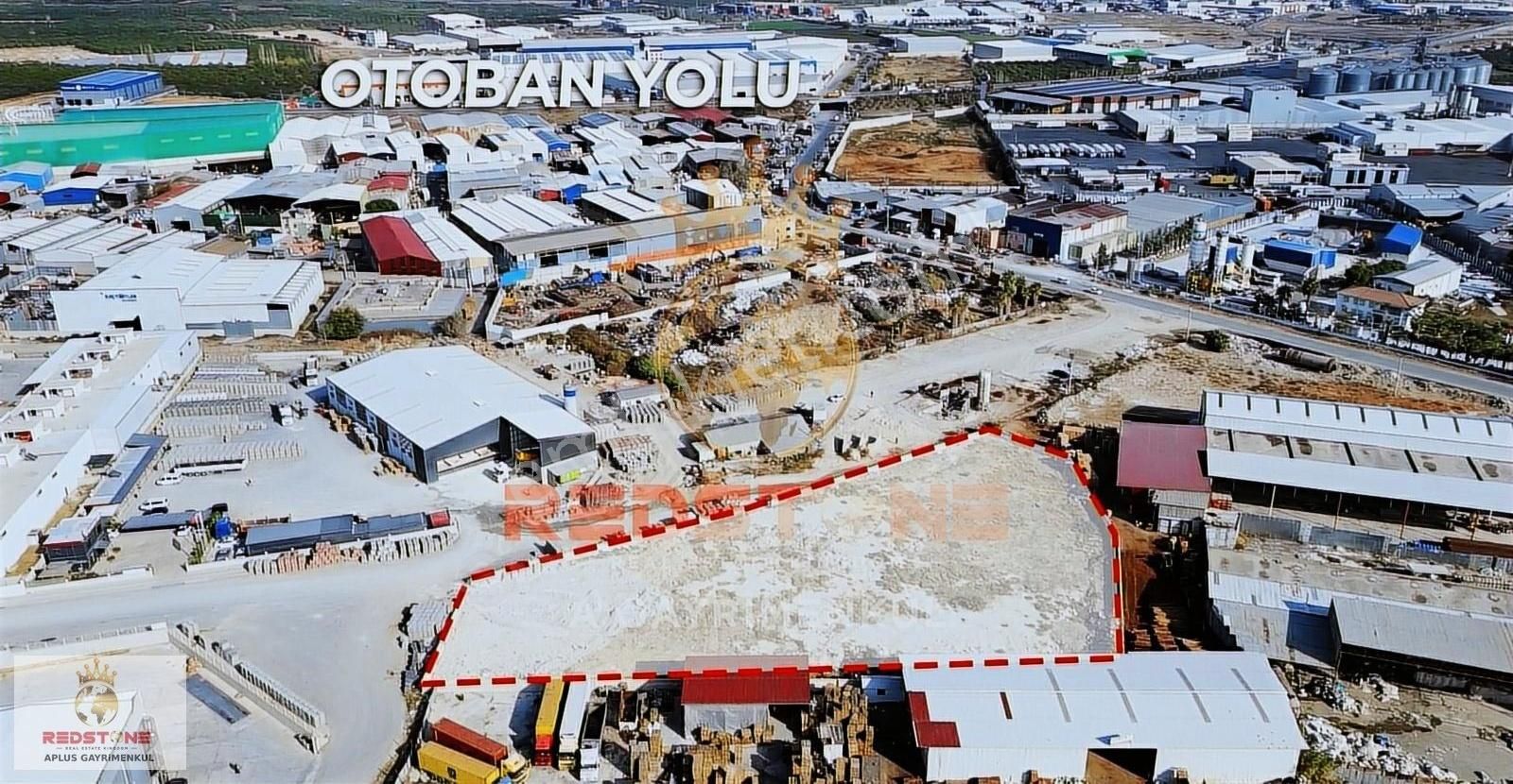 Toroslar Yalınayak Satılık Depo, Antrepo İzinli A Plus'tan Limana,otobana 5 Dk Mesafede İmarlı Depolama Arsası