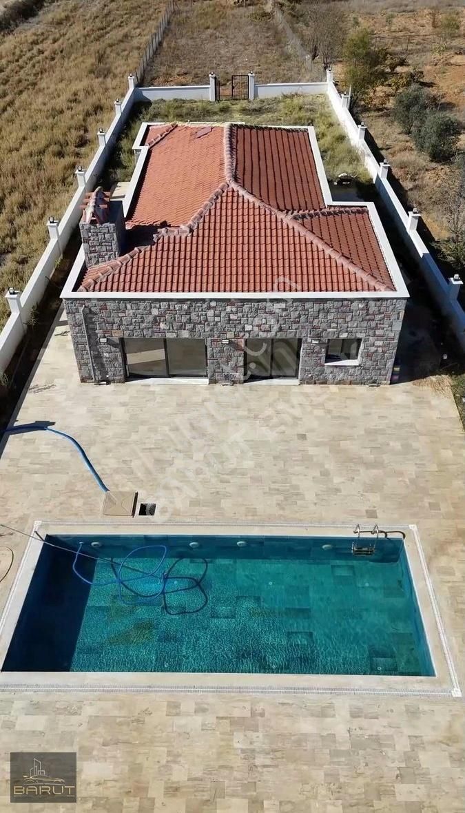 Menteşe Yenice Satılık Villa Muğla Menteşe Yenicede Satılık Sıfır Havuzlu Taş Villa