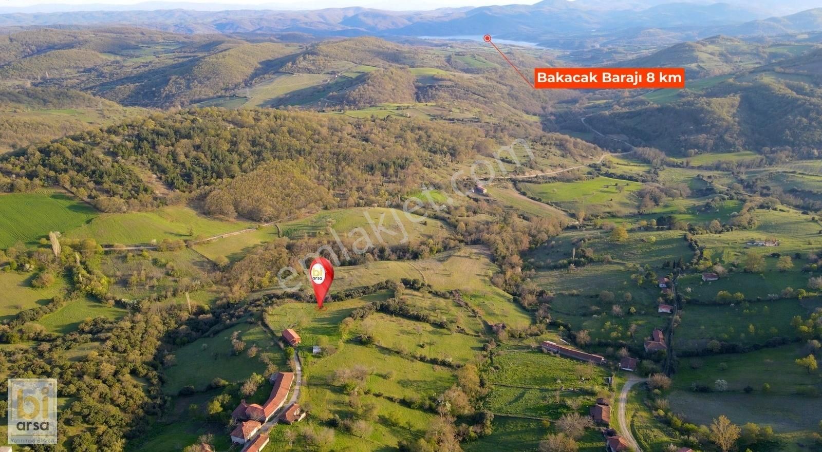 Biga Çömlekçi Köyünde 320 M² İmarlı Arsa - Görsel 19