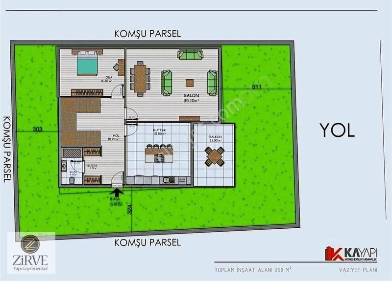 Serdivan Yazlık Satılık Villa İnşaat Firmasından Serdivanda 5+1 250m2 Bahçeli Terasli Müstakil