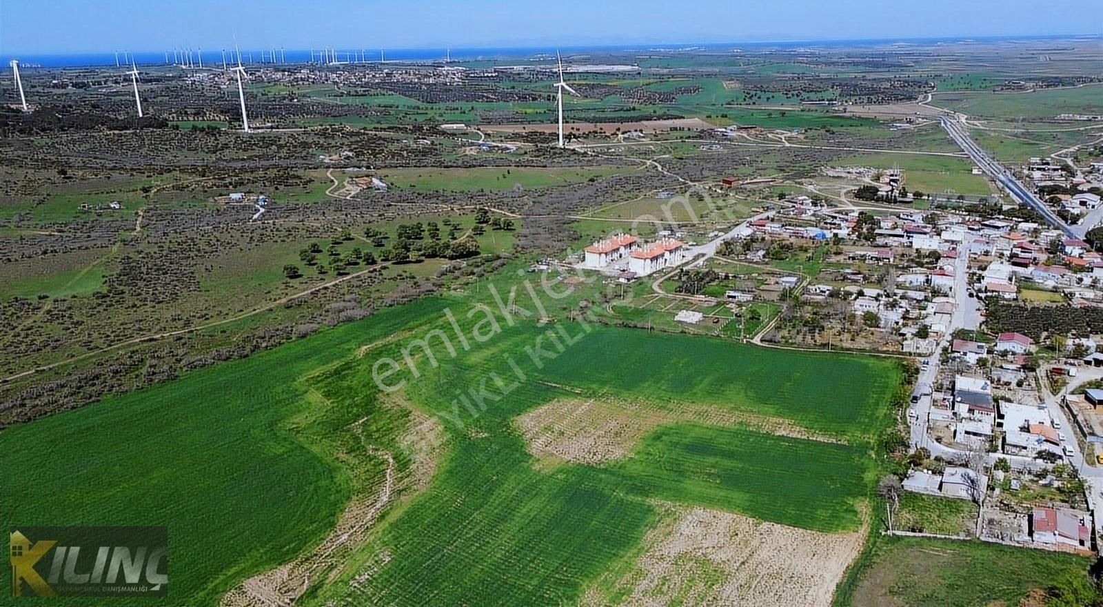 Ezine Mahmudiye Köyü (Atatürk) Satılık Konut İmarlı Sahillere Geyikliye Bozcaadaya Yakın Konumda İmarlı Kupon Arsa