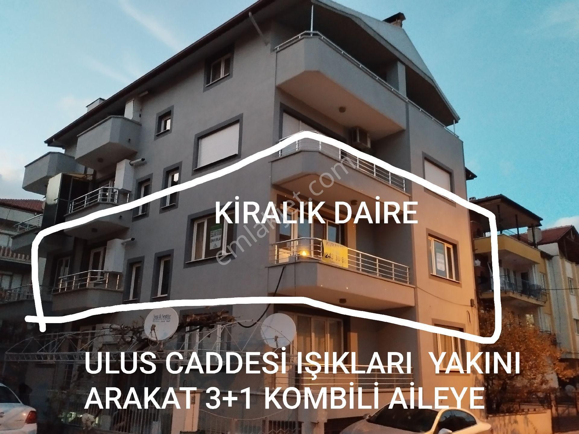 Pamukkale İncilipınar Kiralık Daire Denizli Ulus Minibüs Durağı Yakını 2.kat Kombili 3+1 Daire