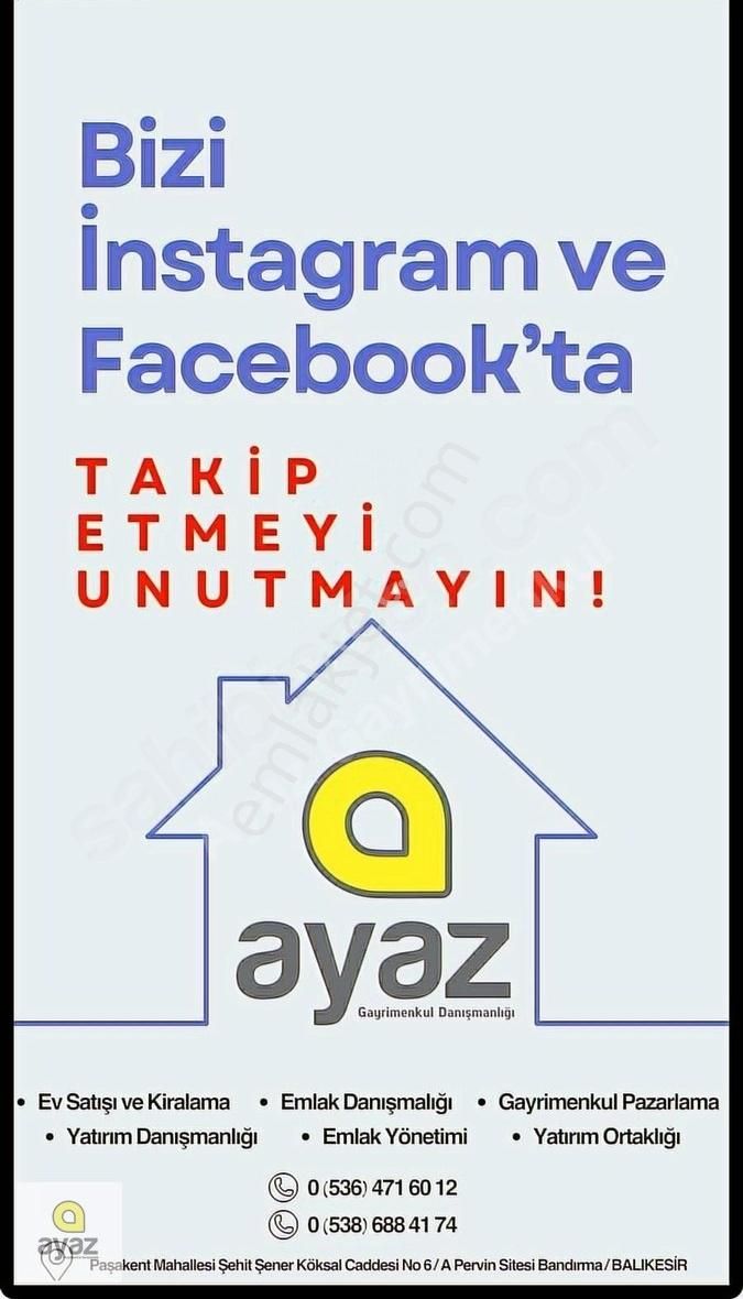 Bandırma 600 Evler Satılık Dükkan & Mağaza Ayaz Gayrimenkulden Nüfus Müdürlüğü Karşısı 400 M2 Dükkân