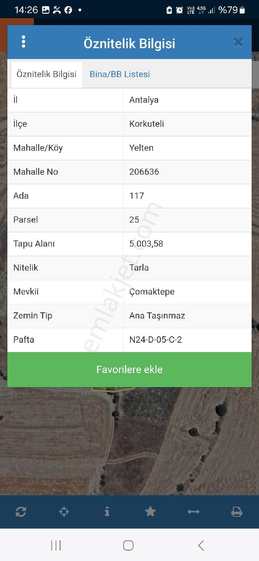 Antalya Korkuteli Yelten Köyünde 5000 M2 Müstakil Tapulu 4 Yıllık Ceviz Bahçesi Satılık - Görsel 2