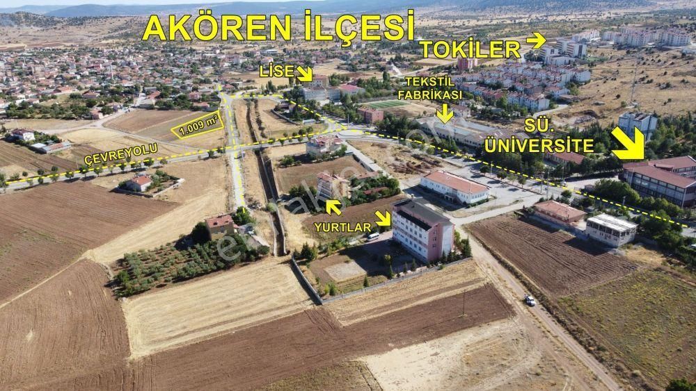 Akören Tülce Satılık Konut İmarlı  1.009 m² / KONYA / AKÖREN / TÜLCE / İMARLI ARSA