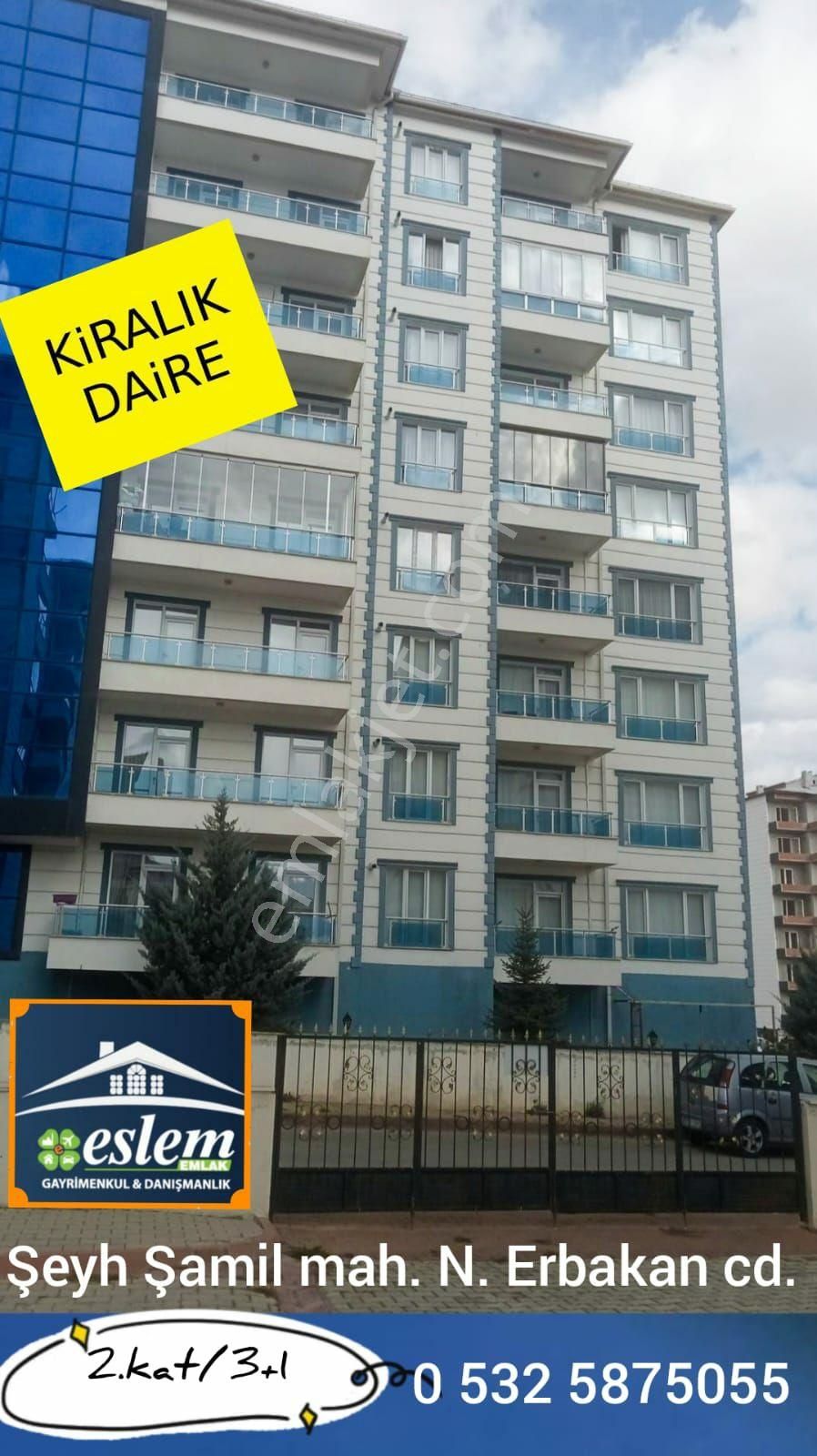 Sivas Merkez Şeyh Şamil Kiralık Daire Eslem Kiralıyor Şeyhşamil De 3+1 Kiralık Daire