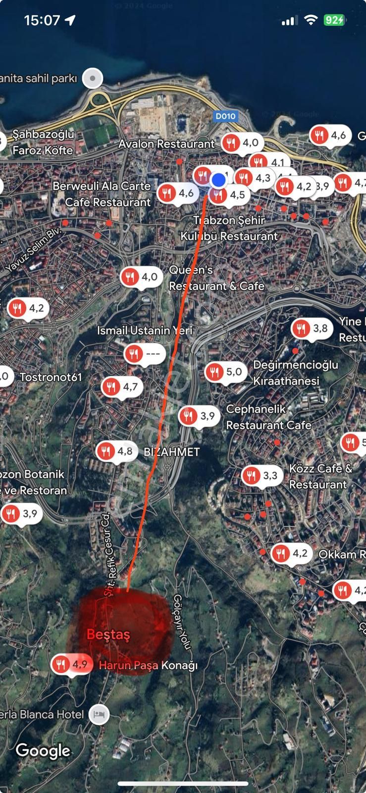 Ortahisar Beştaş Satılık Tarla Öztürk Kardeşler Gayrimenkul'den Ortahisar Beştaş Mahallesinde Satılık 658 M2 Arsa