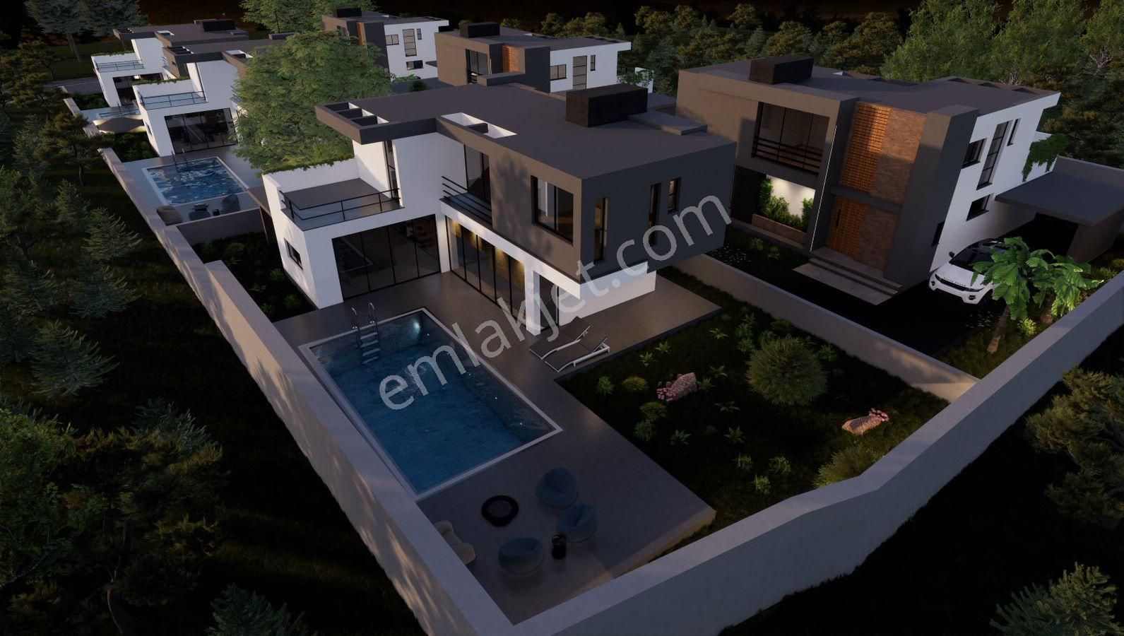 Girne Lapta'da Projeden Satılık 3+1 Lüks Müstakil Villa !!! - Görsel 12