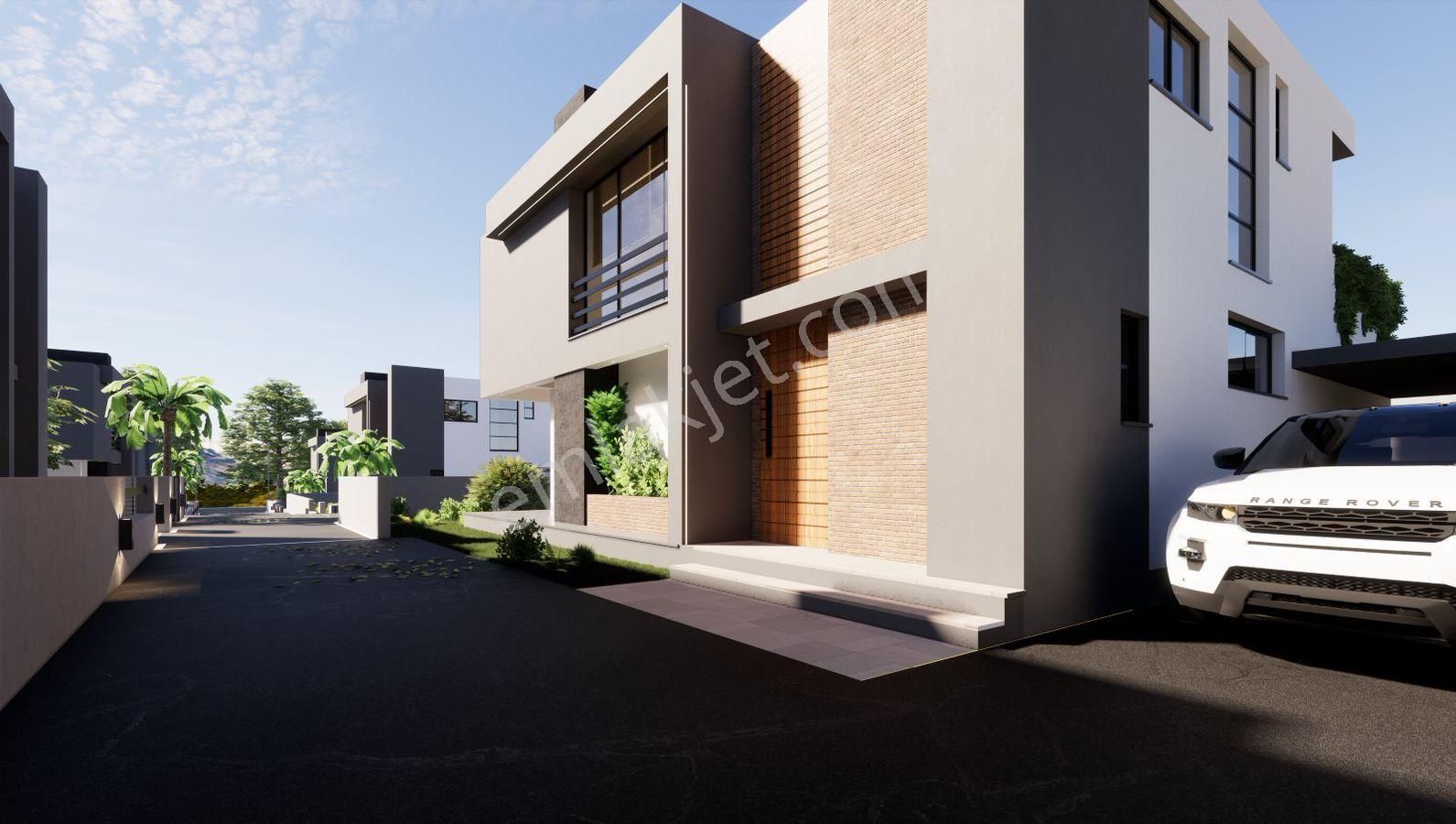 Girne Lapta'da Projeden Satılık 3+1 Lüks Müstakil Villa !!! - Görsel 5