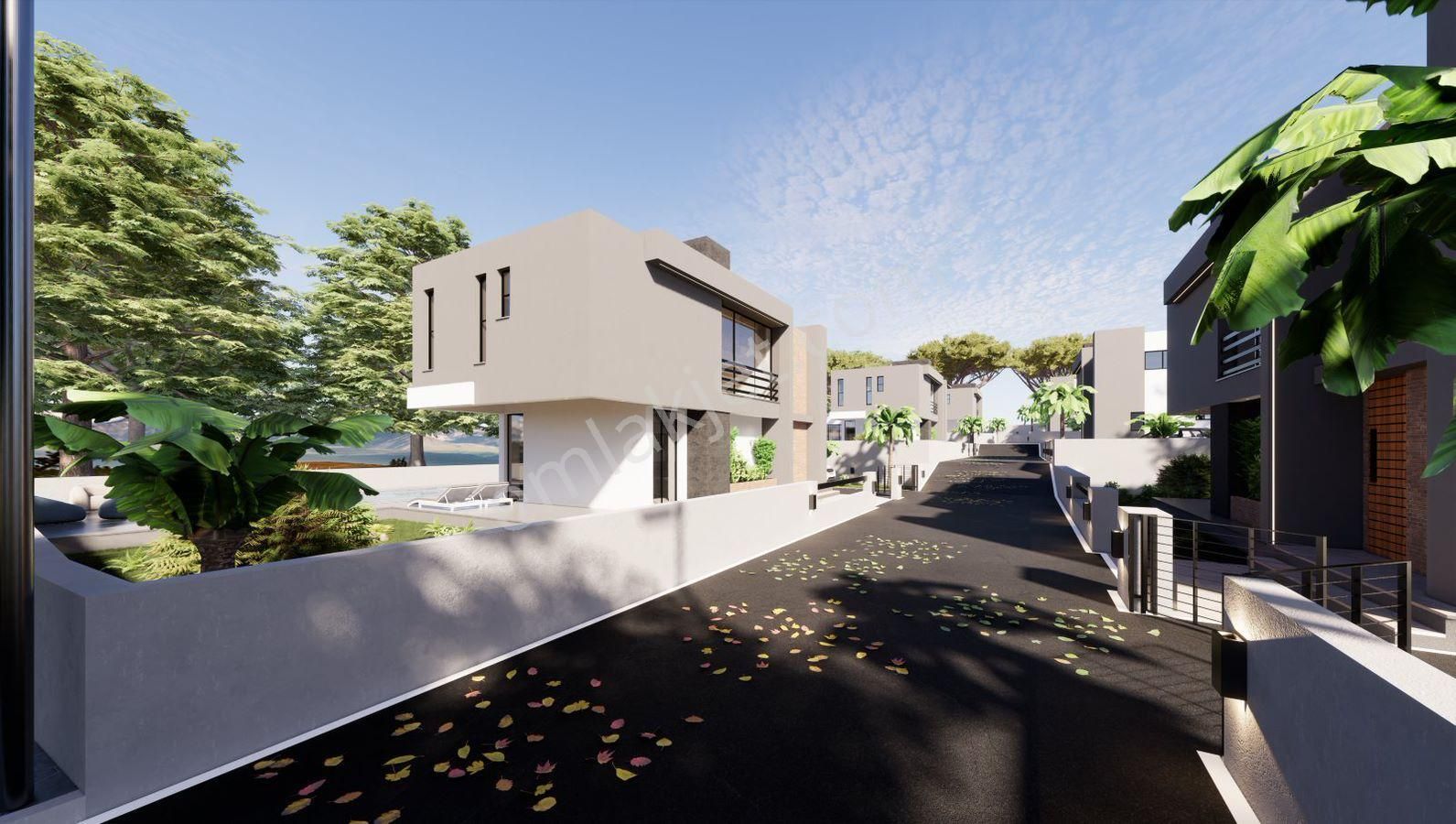Girne Lapta'da Projeden Satılık 3+1 Lüks Müstakil Villa !!! - Görsel 9
