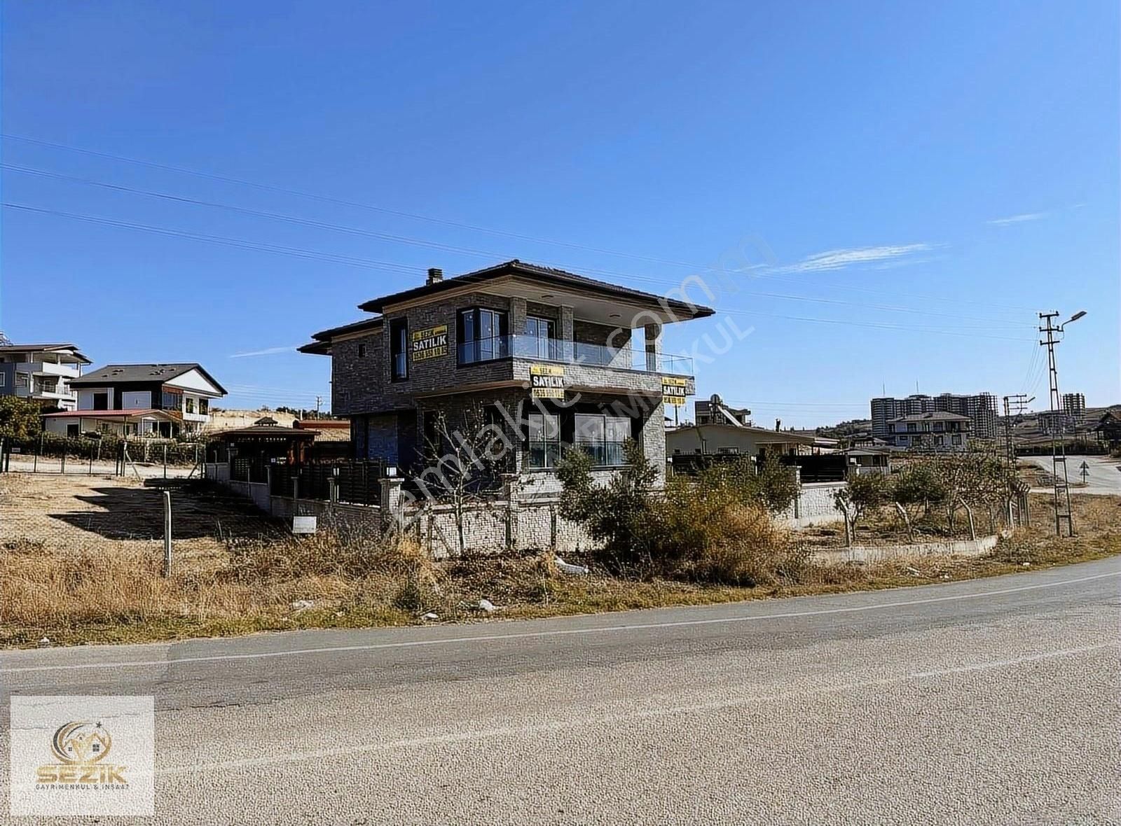 Sarıçam Menekşe Satılık Villa Göle Sıfır Bulv Üzeri Önü Açık İskanlı Kredi Uygun Sıfır Villa