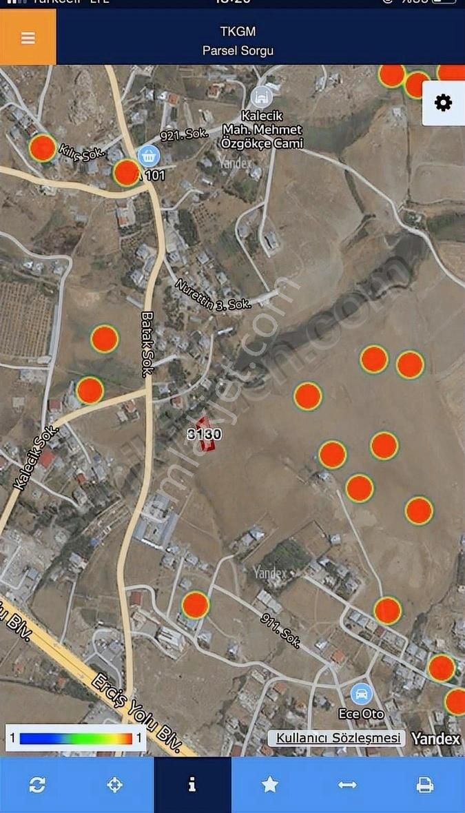 Tuşba Kalecik Satılık Konut İmarlı Kalecik 736 Metre²