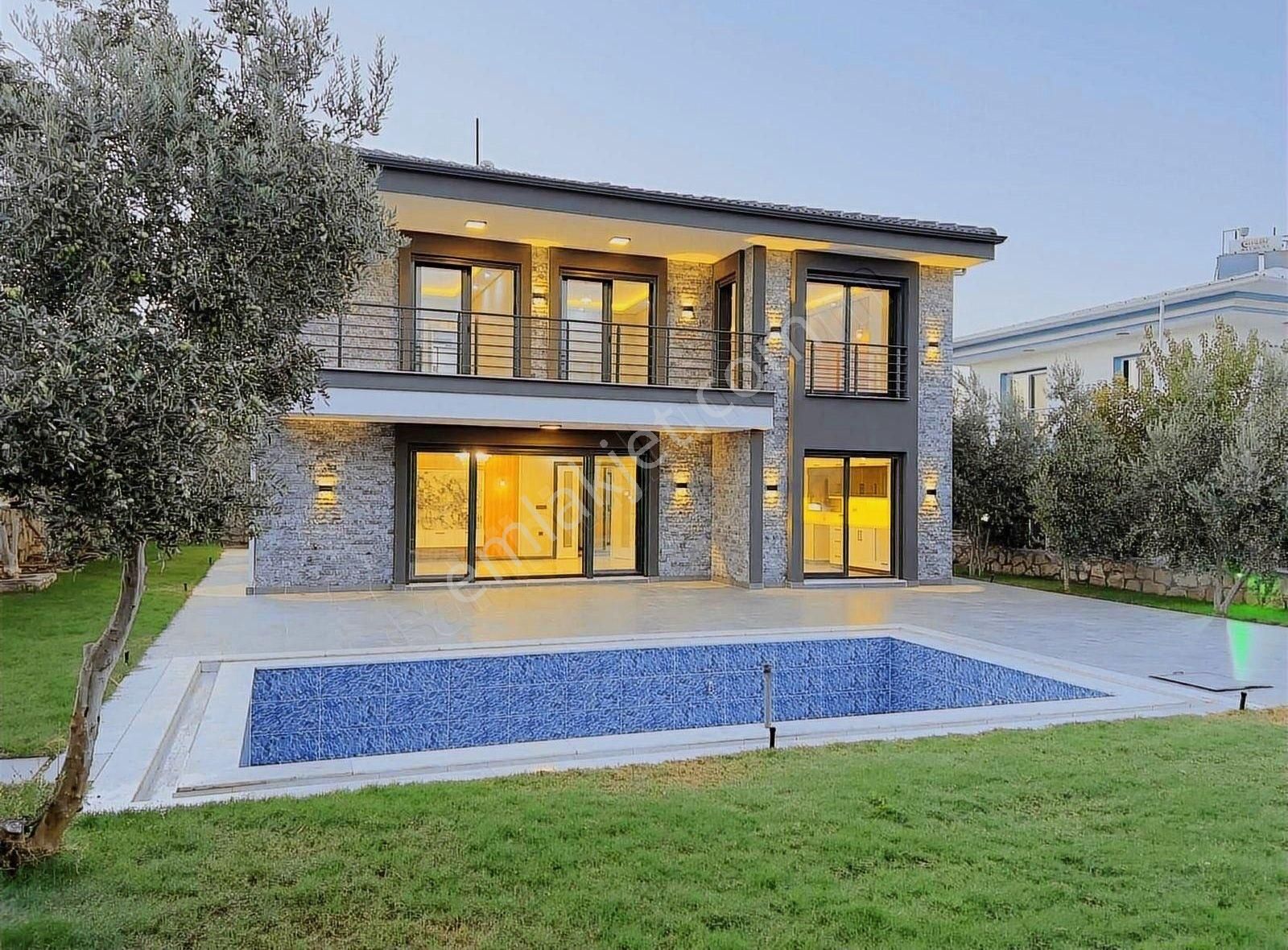 Didim Ak Yeniköy Satılık Villa Didim Yeşiltepenin En Kaliteli Villası 716 M2 Arsa 5+1 Havuzlu