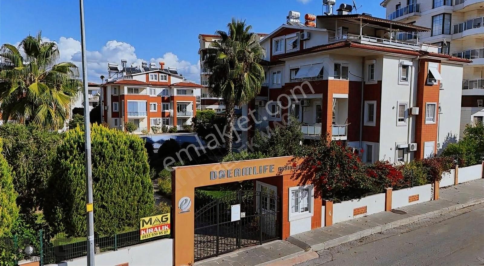 Antalya Serik Kiralık Daire MAG GAYRİMENKULDAN LÜX SİTEDE 3+1 KİRALIK DAİRE