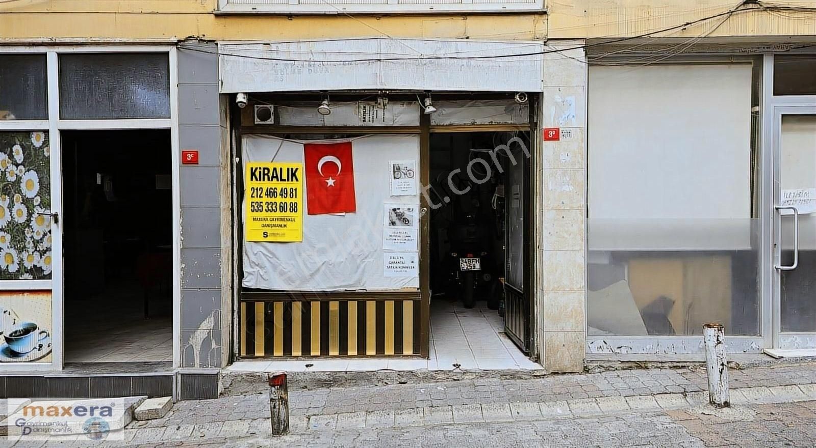 Bakırköy Sakızağacı Kiralık Dükkan & Mağaza Sakızağacında 3 Metre Cepheli 15 M2 Düz Giriş Dükkan