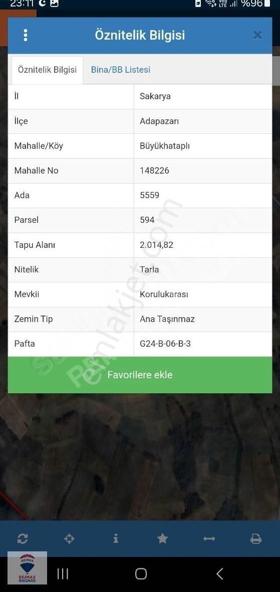 Adapazarı Büyükhataplı Satılık Tarla Fırsat Sakarya Adapazarı Büyükhataplı Da Satılık 2015 M2 Tarla