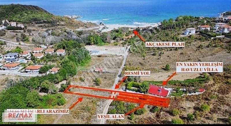 Şile İmrenli Satılık Konut İmarlı Remax Anka 'dan İmrenli Konut İmarlı 1128 M2 Arsa