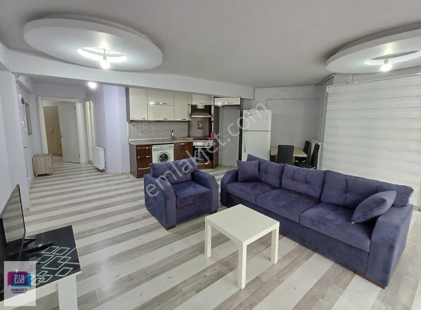 Nilüfer Konak Kiralık Daire Konak Safir Teras'ta 1+1 Eşyalı Geniş Daire