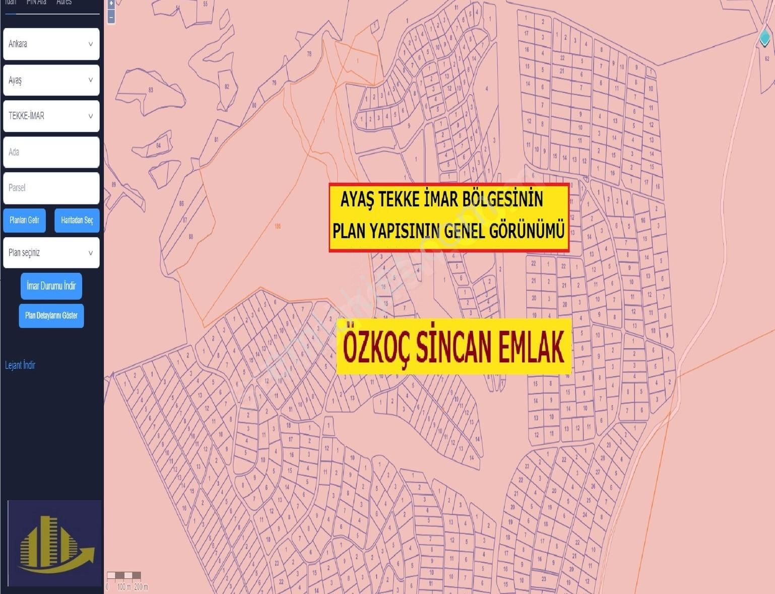 Ayaş Tekke Satılık Konut İmarlı Ayaş Tekke İmar 500 M² İmarlı Hisse Tapulu Emsalsiz Uygun Fiyat