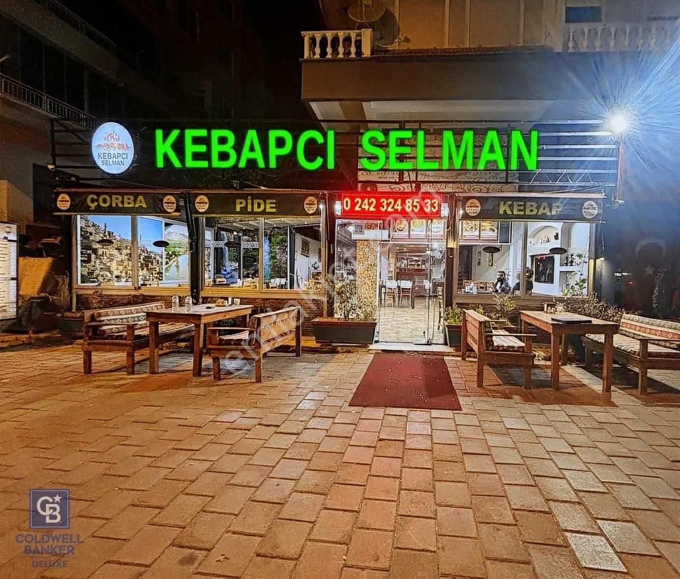 Muratpaşa Çağlayan Devren Restaurant Barınaklar Bulv. Caddeye 10 Mt Cepheli Devren Kiralık Restoran