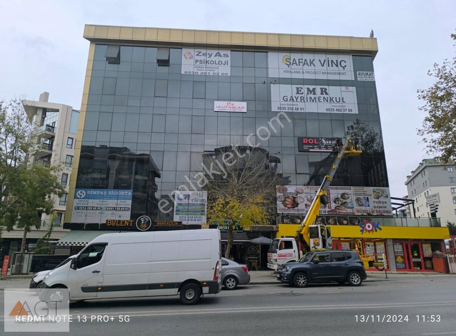 Çekmeköy Güngören Kiralık Plaza Katı Agt'den Çekmeköy Güngören'de 220m2 2 Katlı Teraslı Plaza Katı