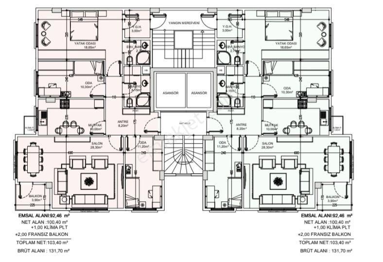 Kadıköy Erenköy Satılık Daire Sağlam'dan Erenköy De 135 M2 3+1 Balkonlu Eb.banyolu Sıfır Prestijli Bina