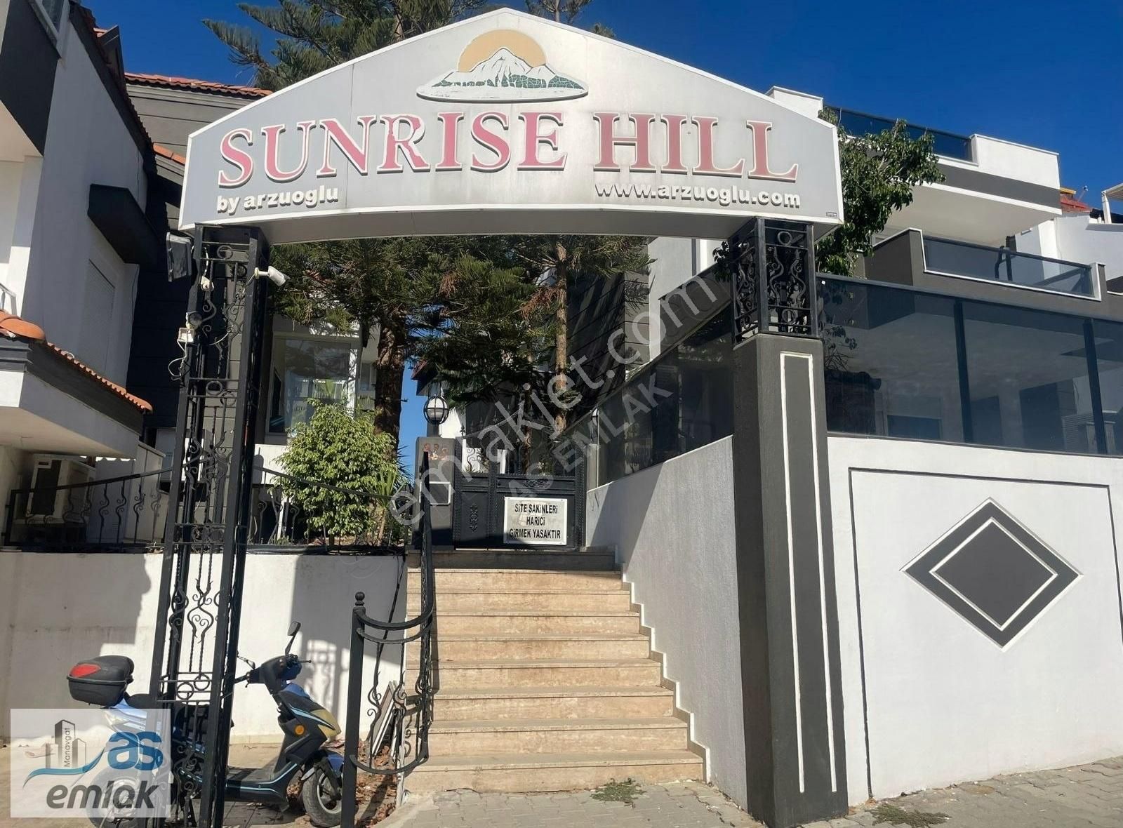 Manavgat Side Satılık Daire Side'de Sunrıse Hill Sitesinde Satılık 2+1 Dubleks Daire