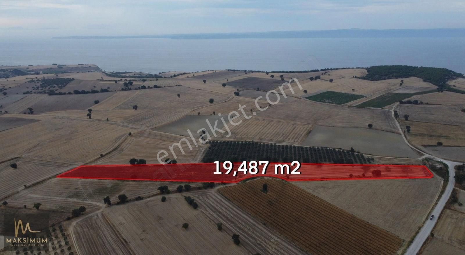 Çanakkale Merkez Halileli Köyü Satılık Tarla Çanakkale Merkez Halileli Köyü'nde 19487 M² Satılık Tarla